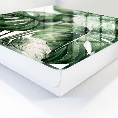 Key storage box Green leaves