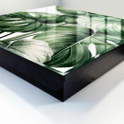 Key storage box Green leaves