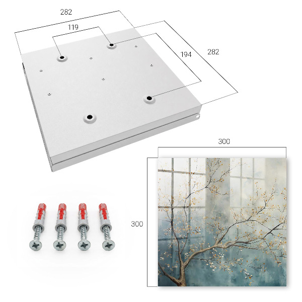 Key storage box Relax in the bosom of nature