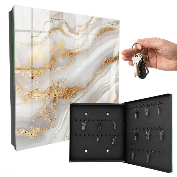 Key cabinet for wall Abstract elegance