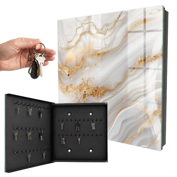 Key cabinet for wall Abstract elegance