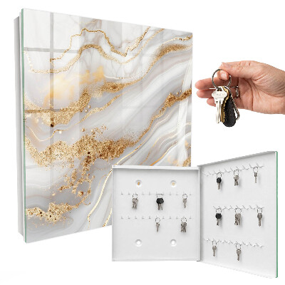Key cabinet for wall Abstract elegance