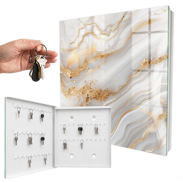 Key cabinet for wall Abstract elegance