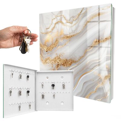 Key cabinet for wall Abstract elegance