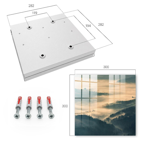 Key storage box Misty hills