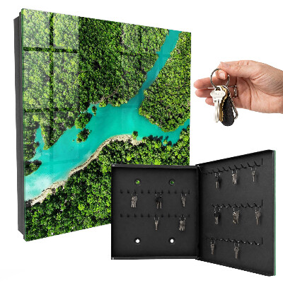 Key storage box Green paradise