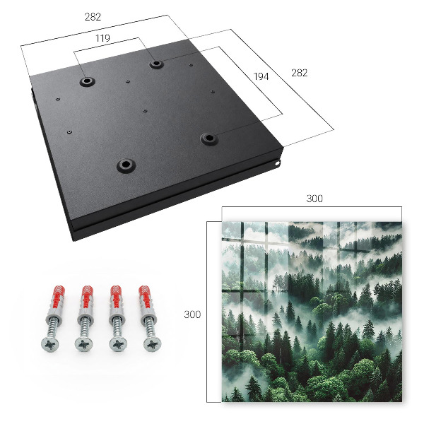 Key box Misty forest
