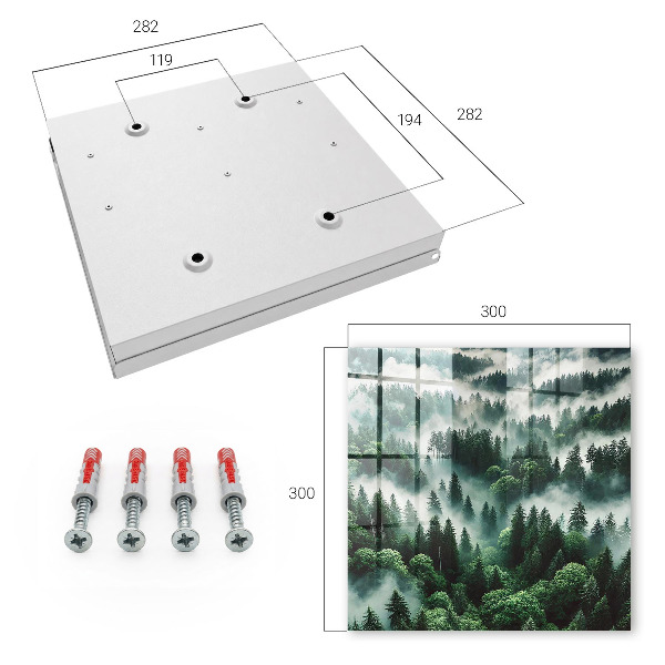 Key box Misty forest