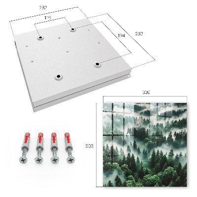 Key box Misty forest