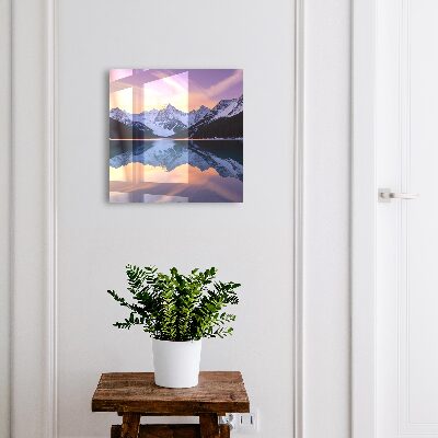 Key cabinet for wall Mountain world
