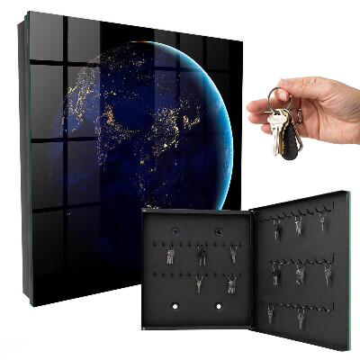 Key storage box Night Earth