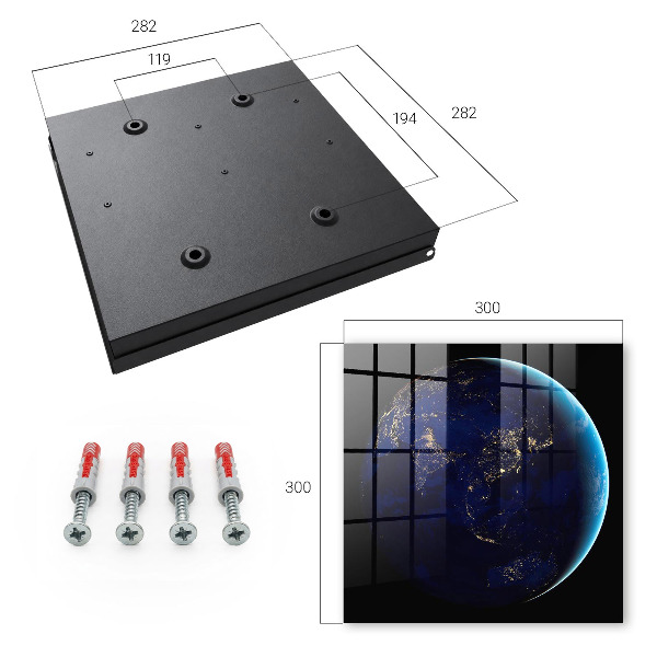 Key storage box Night Earth