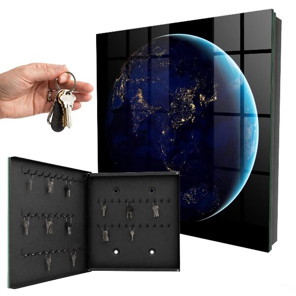 Key storage box Night Earth