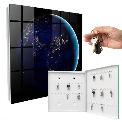 Key storage box Night Earth