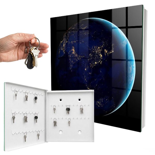 Key storage box Night Earth