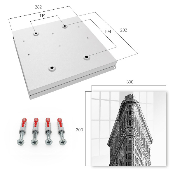 Key cabinet for wall High architecture