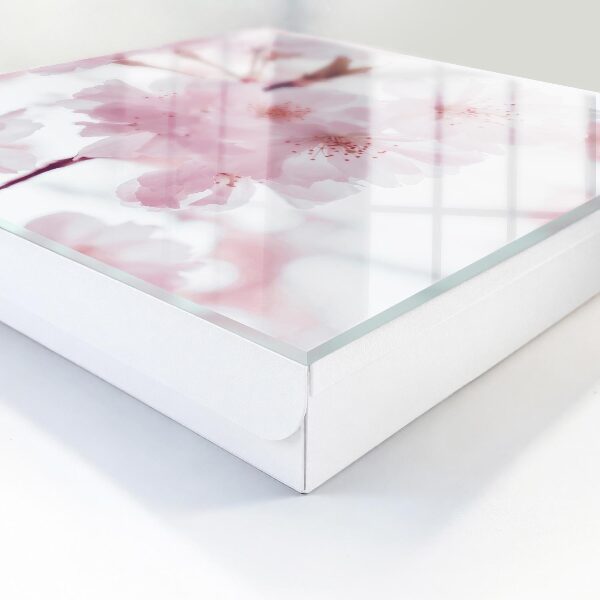 Key cabinet for wall Cherry blossoms