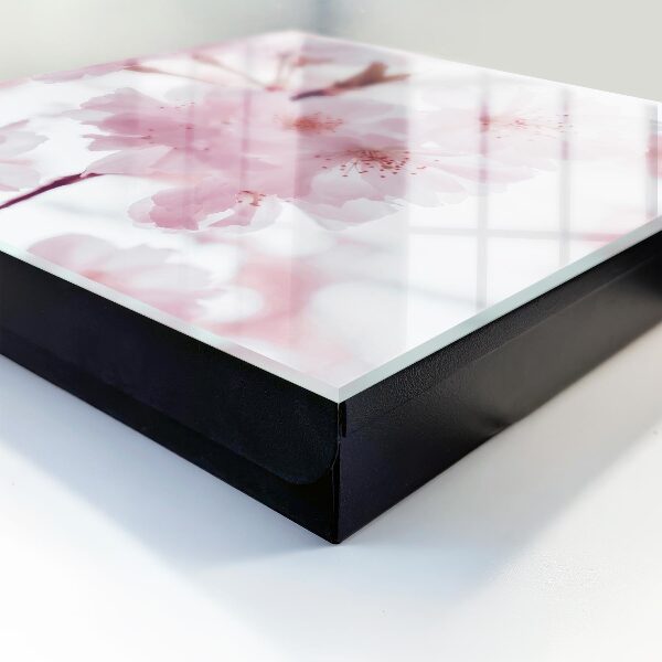 Key cabinet for wall Cherry blossoms