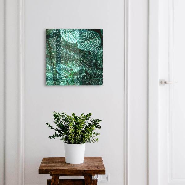 Key storage box Green patterns