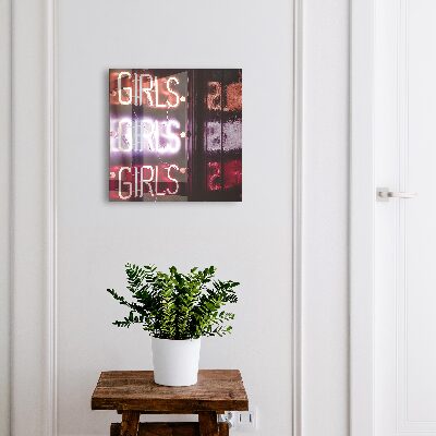 Key cabinet for wall Neon