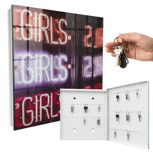 Key cabinet for wall Neon