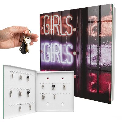 Key cabinet for wall Neon