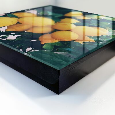 Key storage box Green leaves