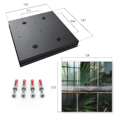Key cabinet for wall Green harmony