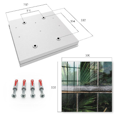 Key cabinet for wall Green harmony