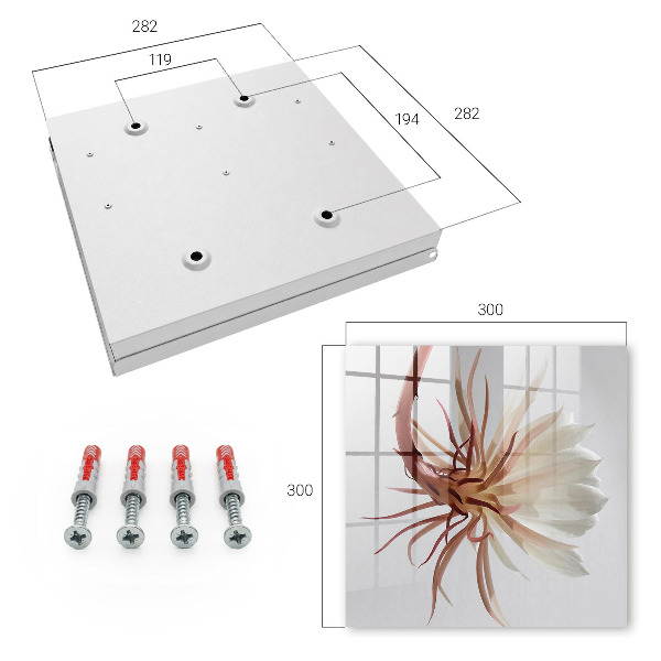 Key storage box The elegance of nature