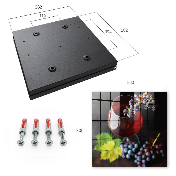 Key box Grapes