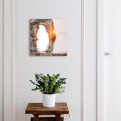 Key cabinet for wall Rock arch