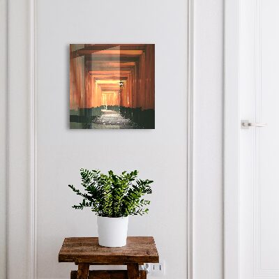 Key cabinet for wall Yellow gates