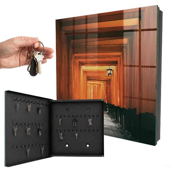 Key cabinet for wall Yellow gates