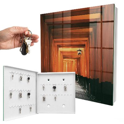 Key cabinet for wall Yellow gates