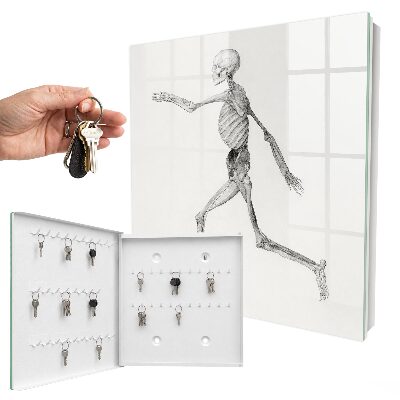 Key cabinet for wall Skeletal movement