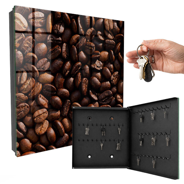 Key storage box Aromatic coffee