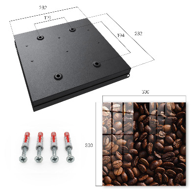 Key storage box Aromatic coffee