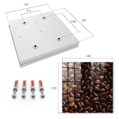 Key storage box Aromatic coffee