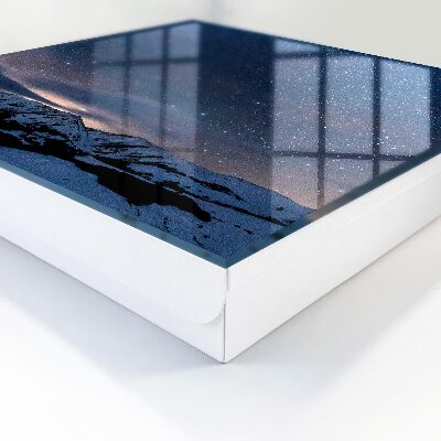 Key storage box Night in the mountains