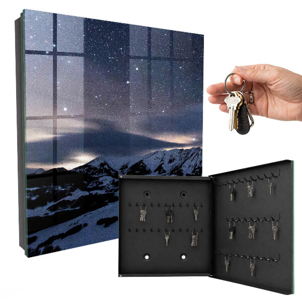 Key cabinet for wall Mountains of the Night