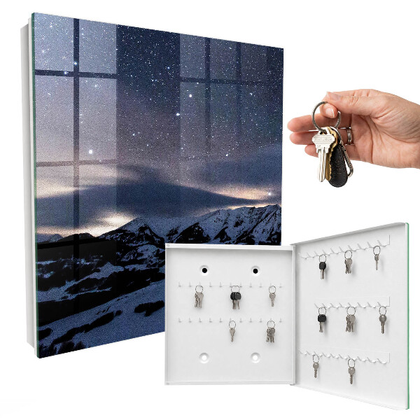 Key cabinet for wall Mountains of the Night