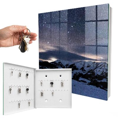 Key cabinet for wall Mountains of the Night