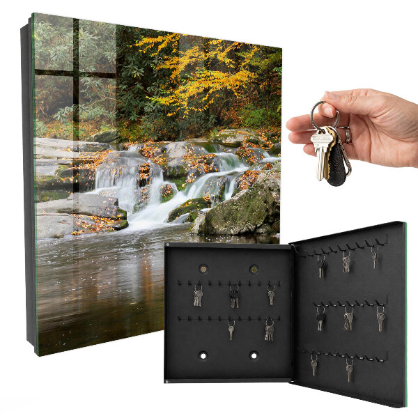 Key cabinet for wall Autumn refreshment