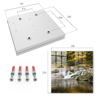 Key cabinet for wall Autumn refreshment