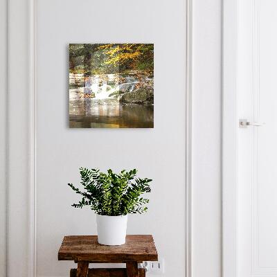 Key cabinet for wall Autumn refreshment