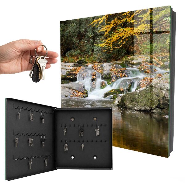Key cabinet for wall Autumn refreshment