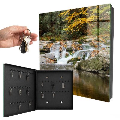 Key cabinet for wall Autumn refreshment