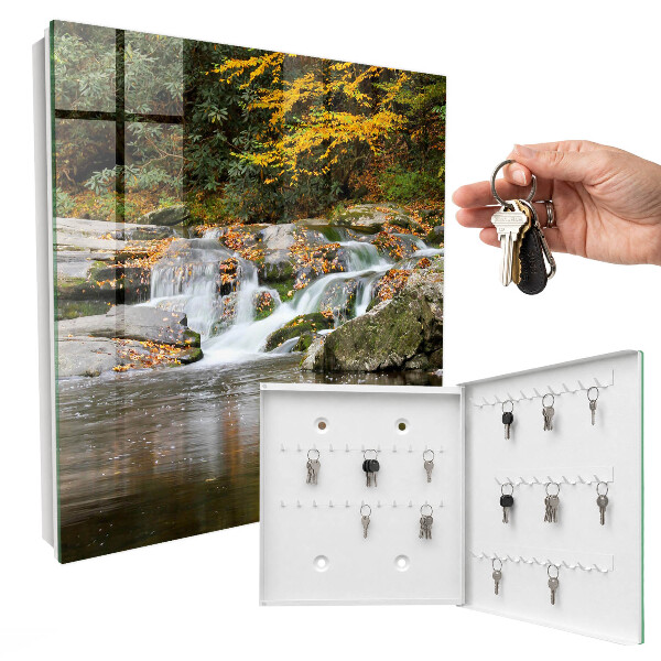 Key cabinet for wall Autumn refreshment