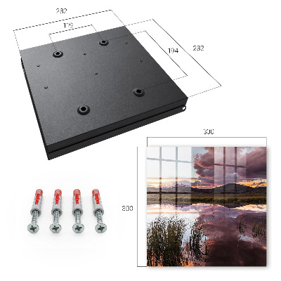 Key storage box Western Mountains